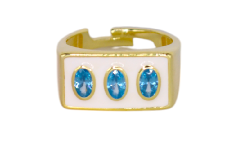 Trio Ovals Ring