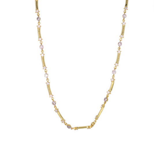 Stars Bars Necklace
