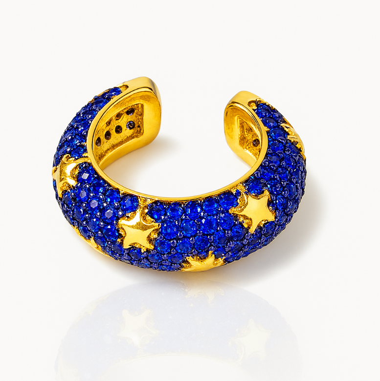 Pave Galaxy Earcuff