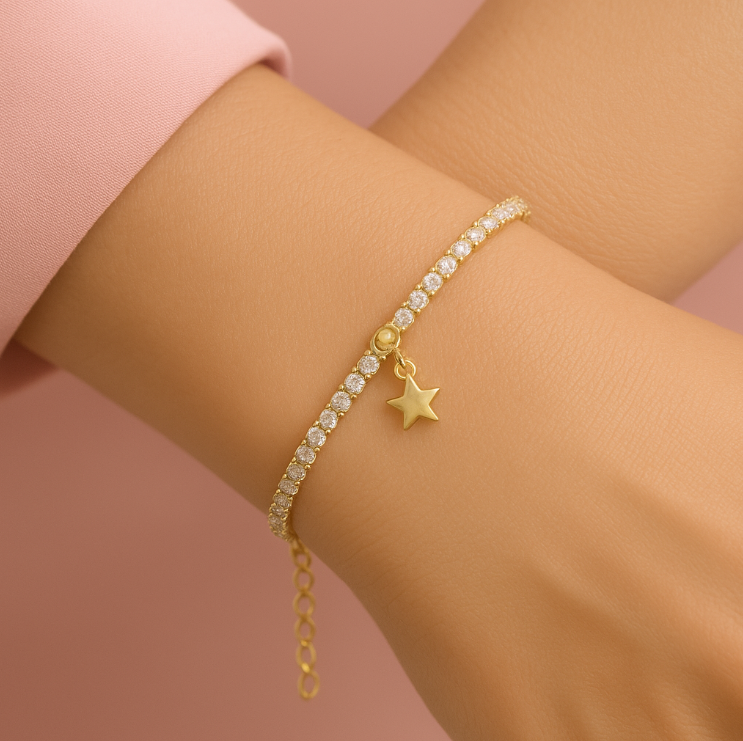 Star Tennis Bracelet