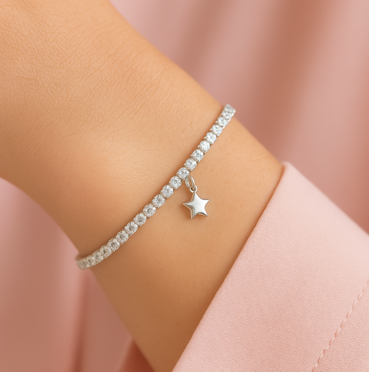 Star Tennis Bracelet