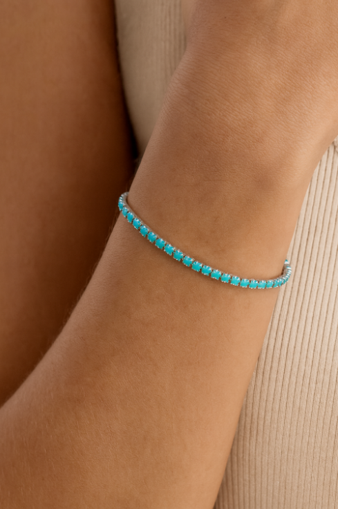 Thick Tennis Bracelet