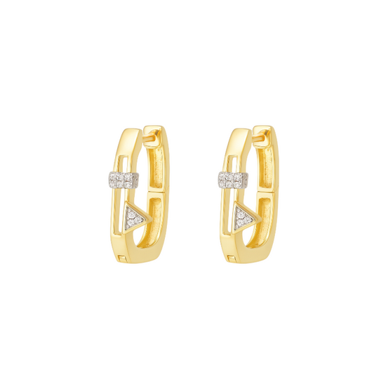 Powerplay Spike Hoop Earrings