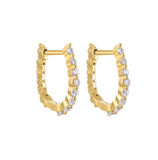 Pavé U Link Hoop