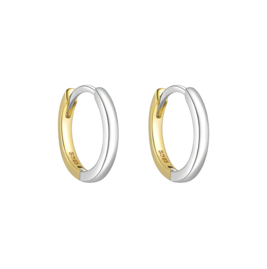 Mixed Metals Basic Hoops