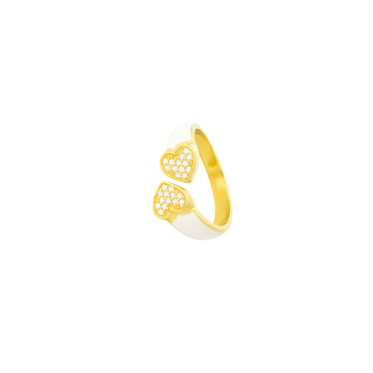 Toi et Moi Hearts Ring