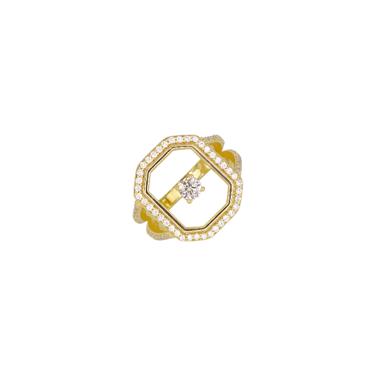 Illusion Octa Ring