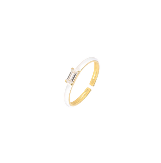 Cocktail Baguette Ring