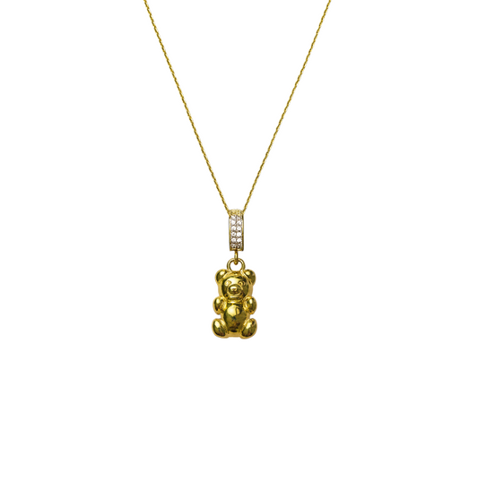 Teddy Pendant Necklace