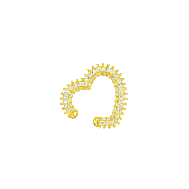 Pavé Heart Earcuff