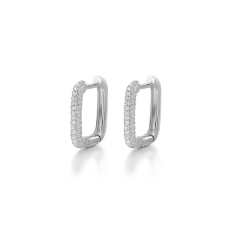 Icon Pavé Hoops
