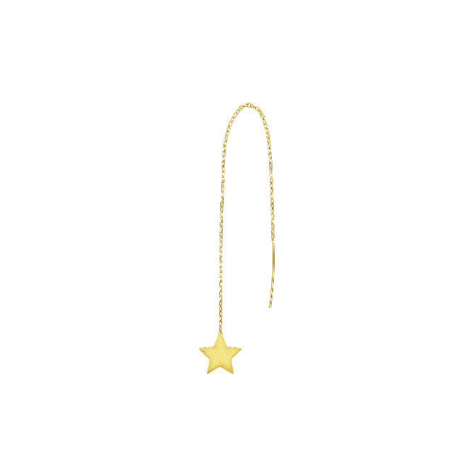 Big Star Threader Earring