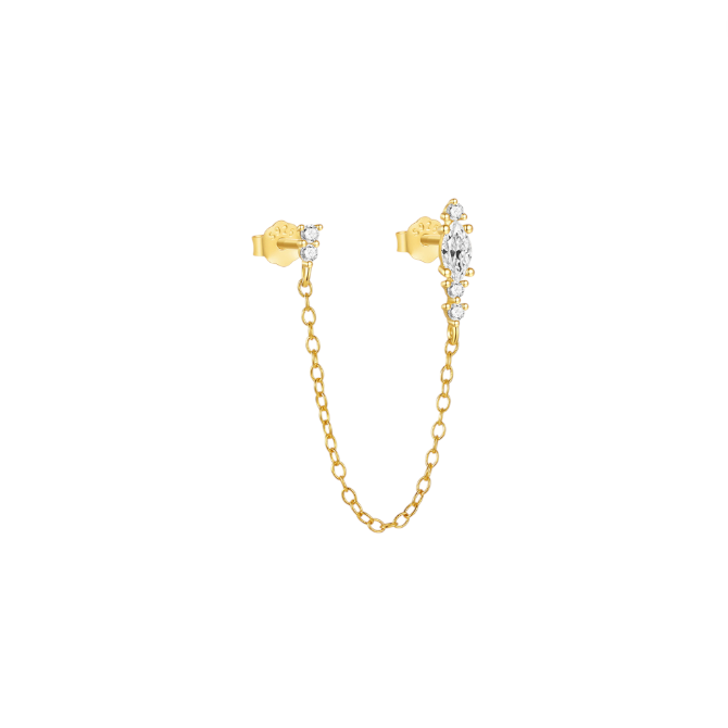 Bagatelle on Chain Double Piercing Earring