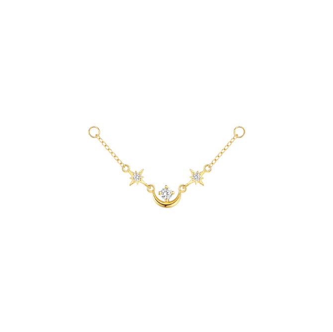 Crescent North Stars Chain Connector