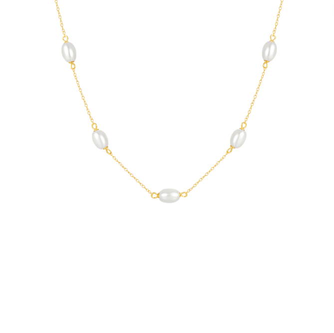 Multi Pearls Necklace