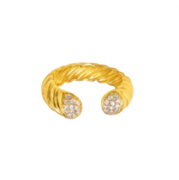 Open Croissant Ring