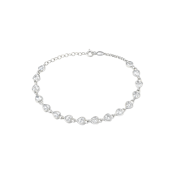 Icy Hearts Bracelet