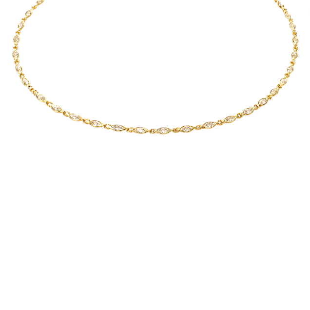 Marquise Sparkles Necklace
