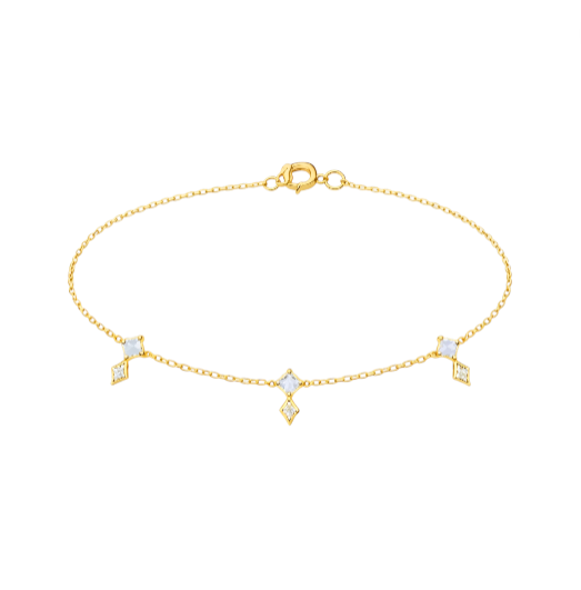 Triple Spiked Rhombus Bracelet