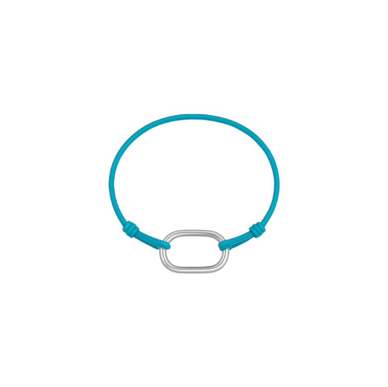 Oval Lock Cord Bracelet
