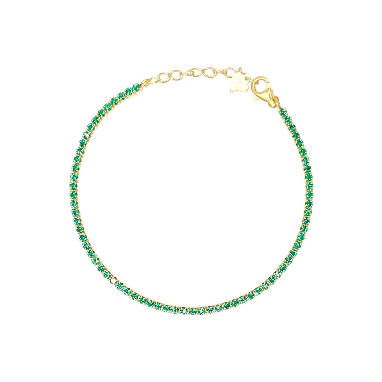 Colored Tennis Bracelet