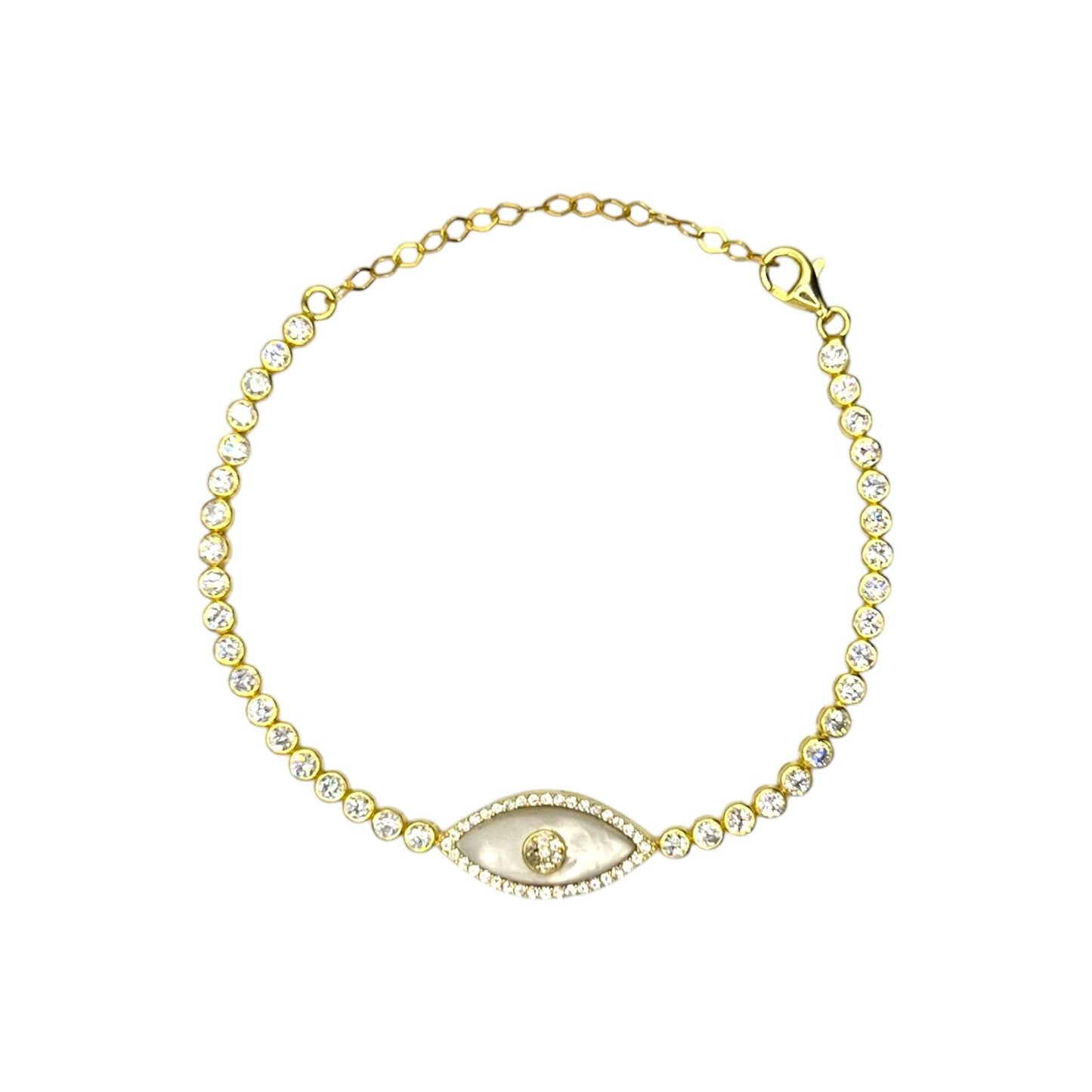 Evil Eye Crystals Bracelet