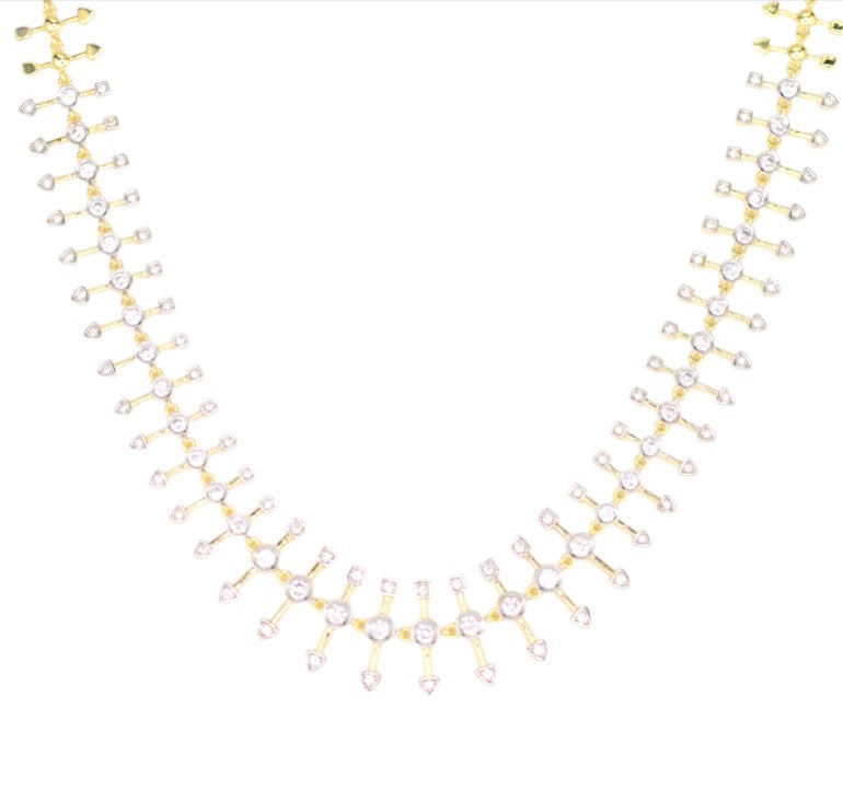 Sparkles Arrow Necklace