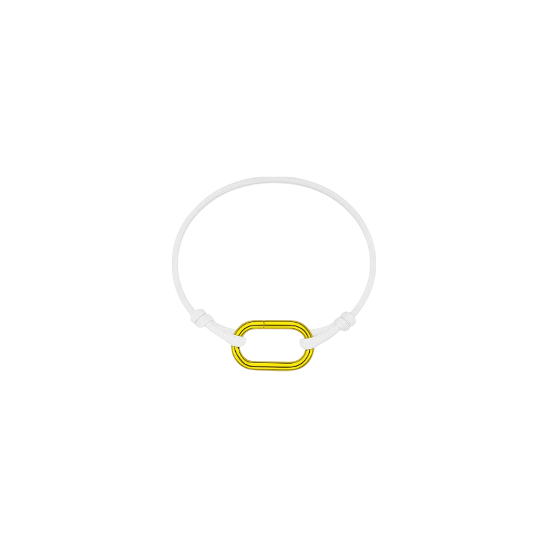 Oval Lock Cord Bracelet