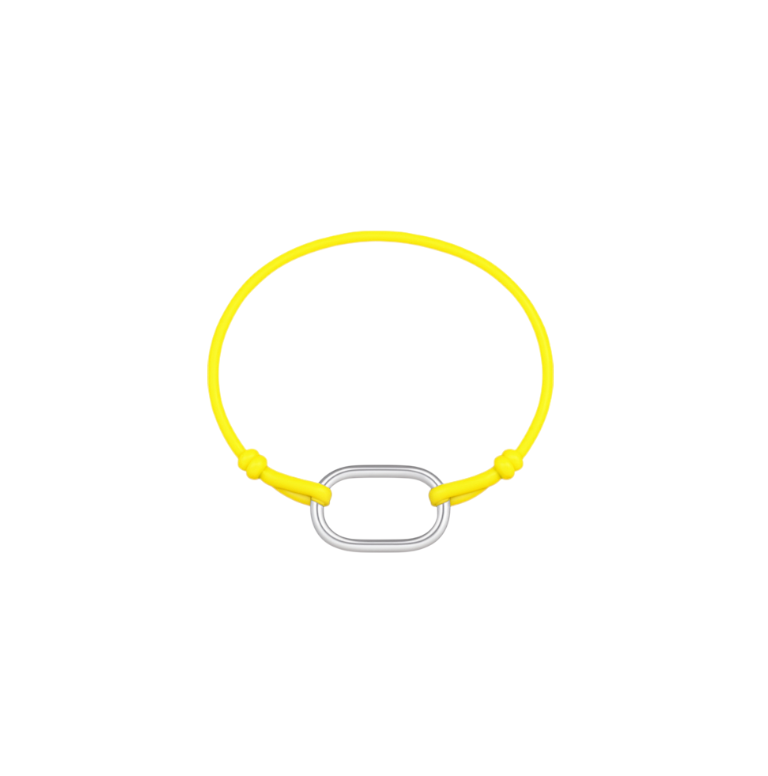 Oval Lock Cord Bracelet