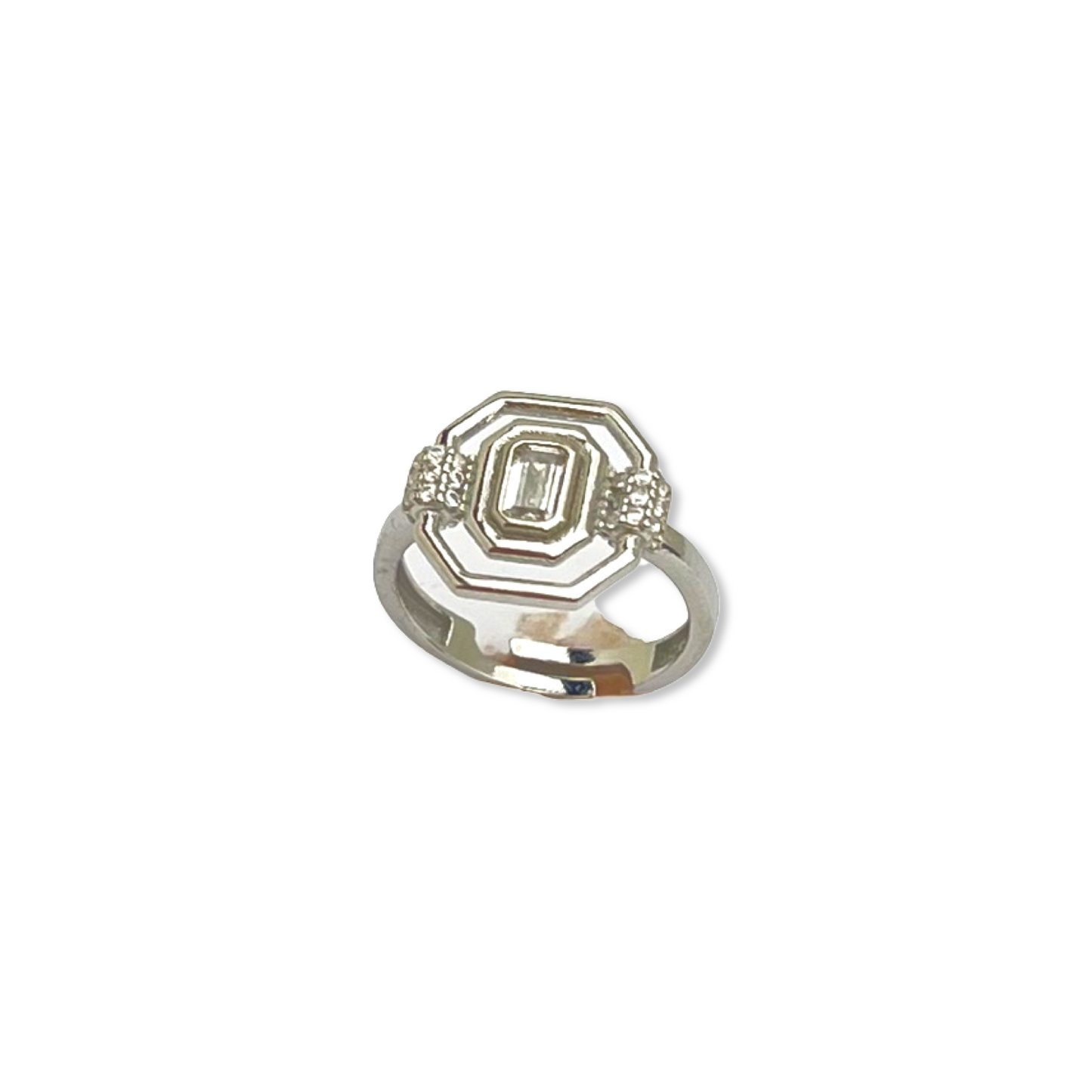 Radiant Cut Baguette Ring