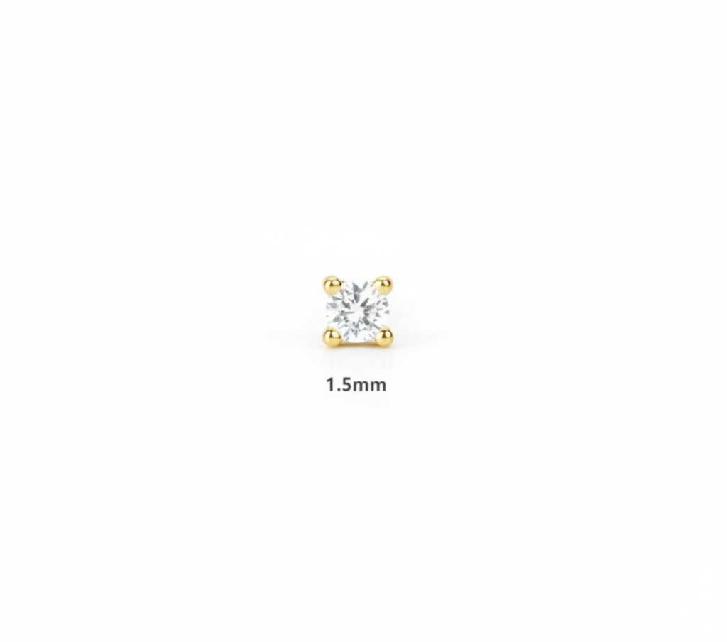 Circle Stud Earring