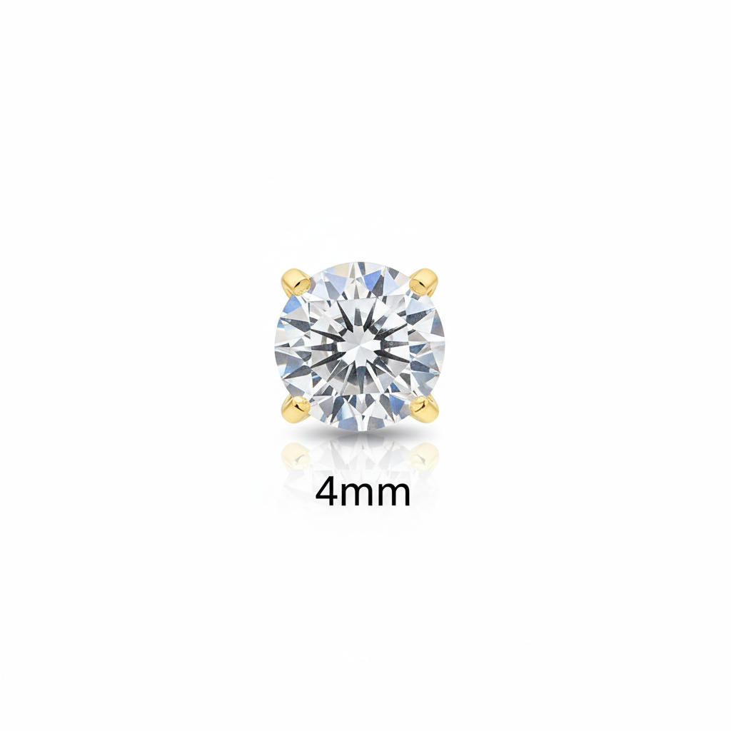 Circle Stud Earring