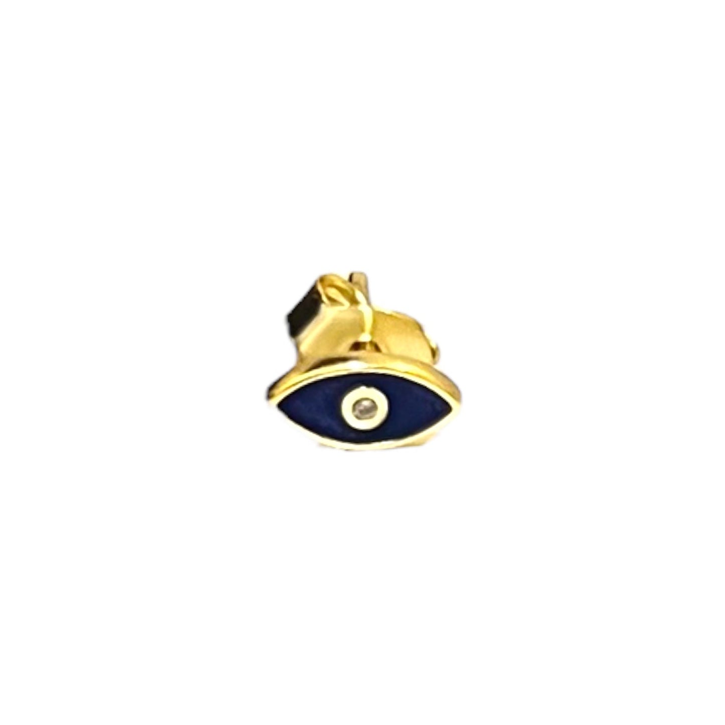 Enamel Eye Stud Earring