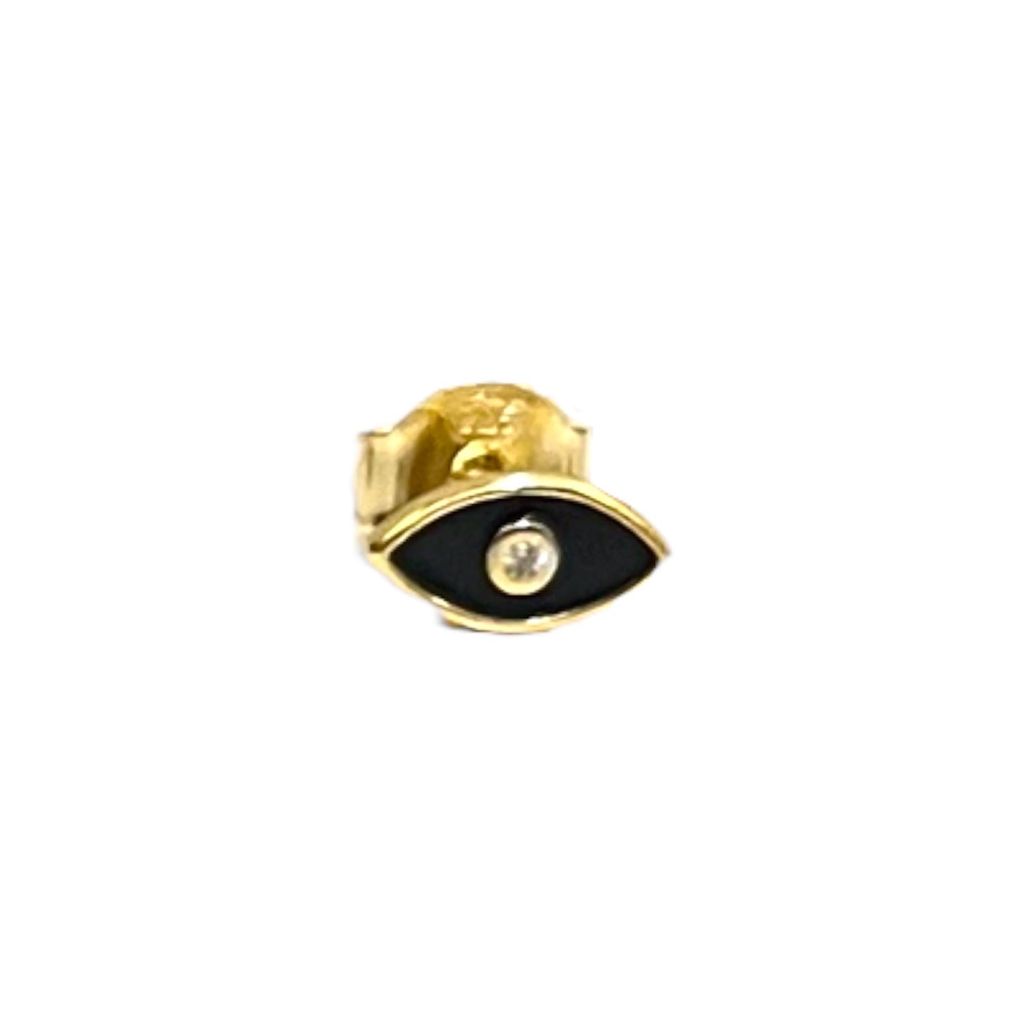 Enamel Eye Stud Earring