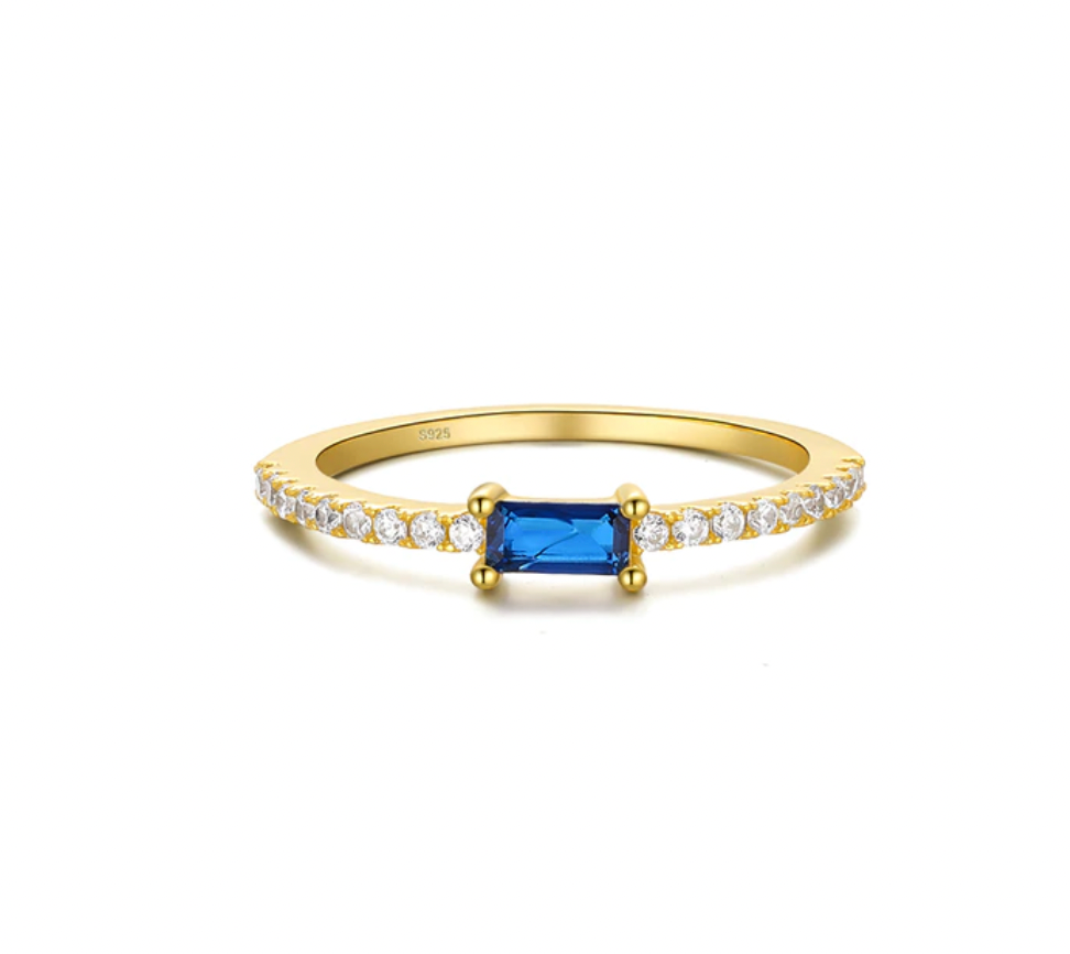 Baguette Pavé Ring