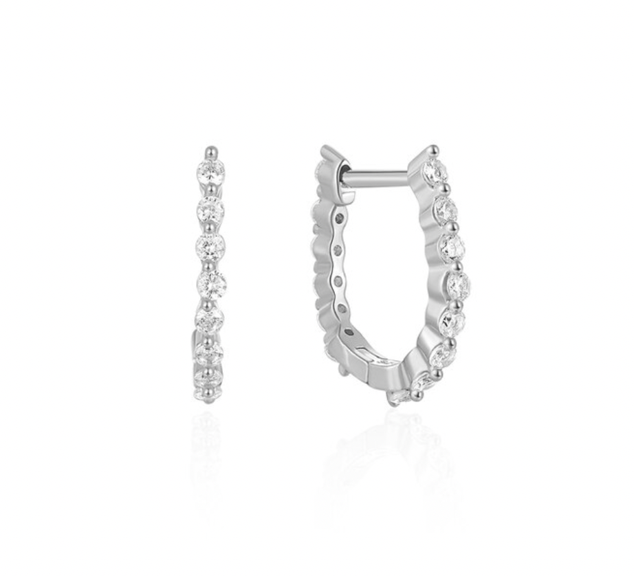 Pavé U Link Hoop