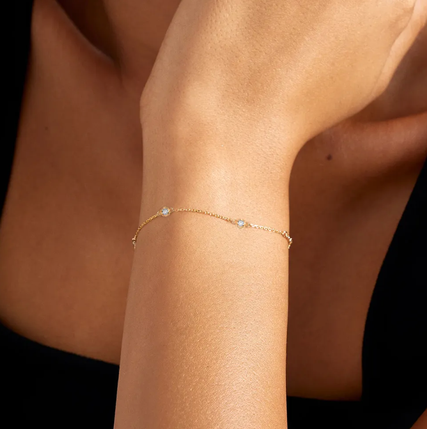 Multi Circles Stones Bracelet