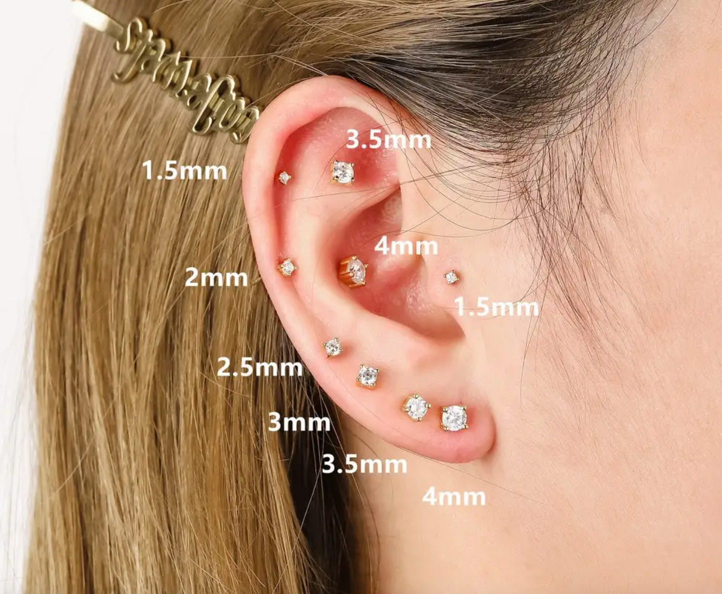 Circle Stud Earring