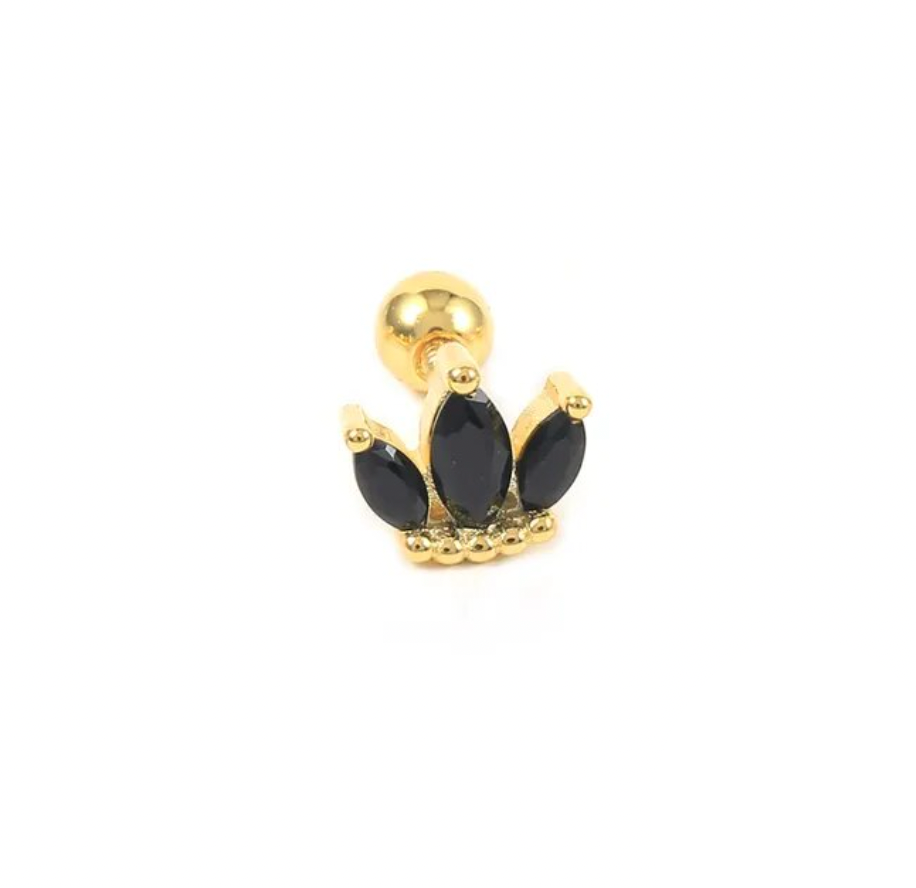 Small Crown Stud