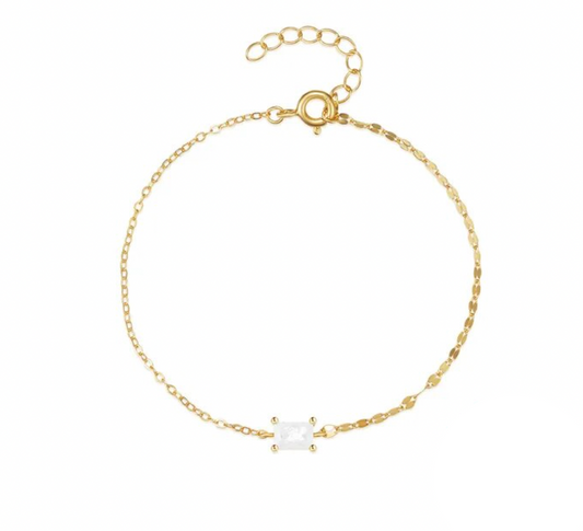 Opal Baguette Bracelet