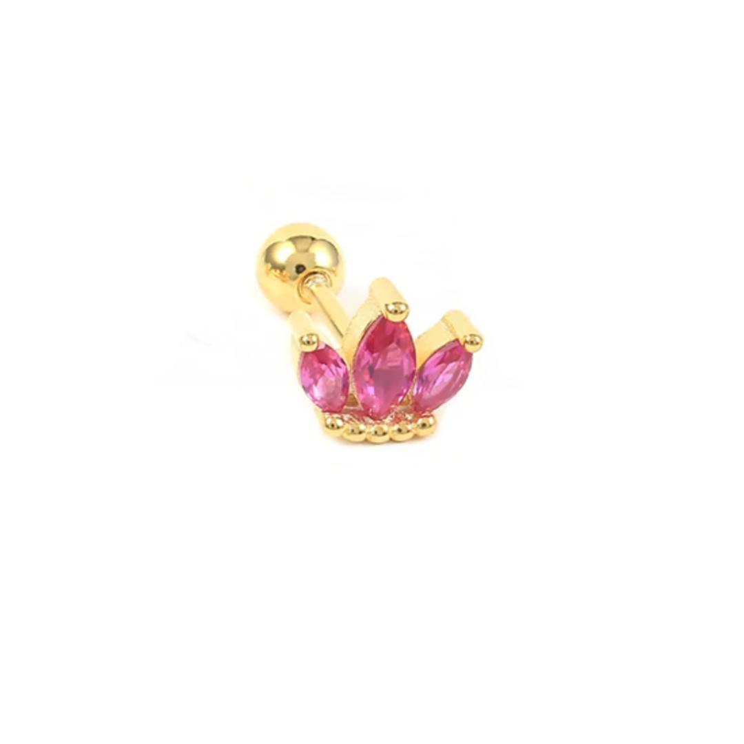 Small Crown Stud