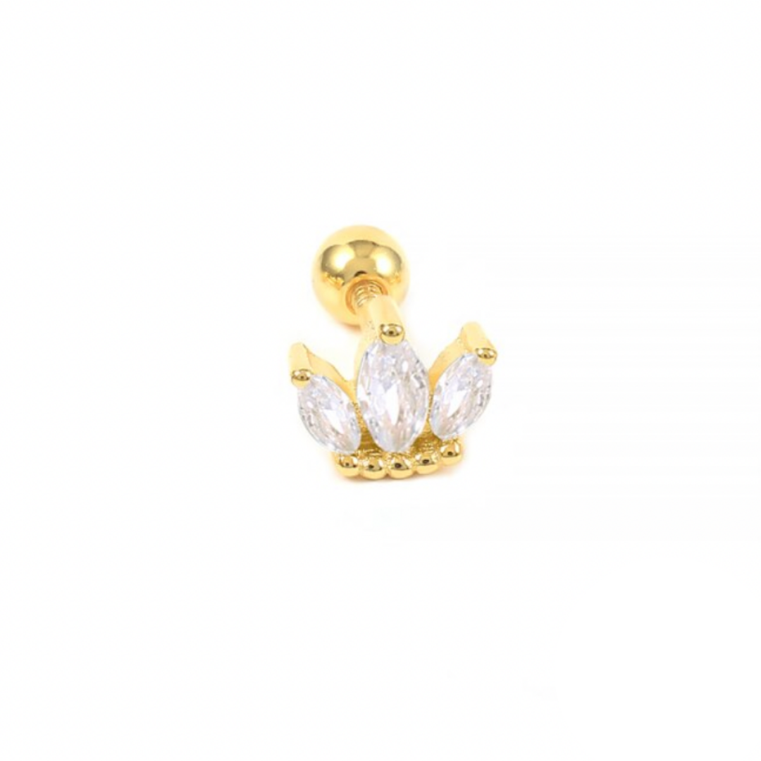 Small Crown Stud