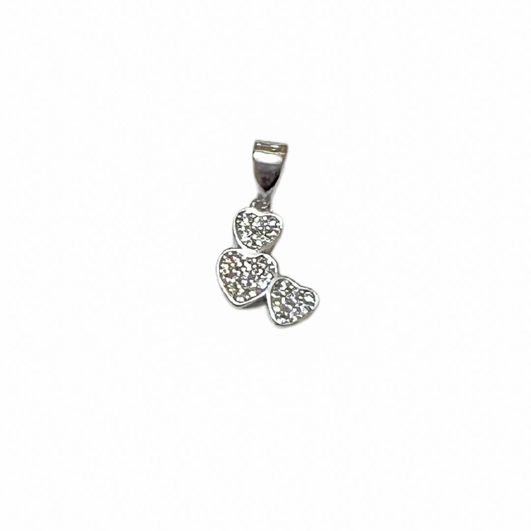 Triple Hearts Charm