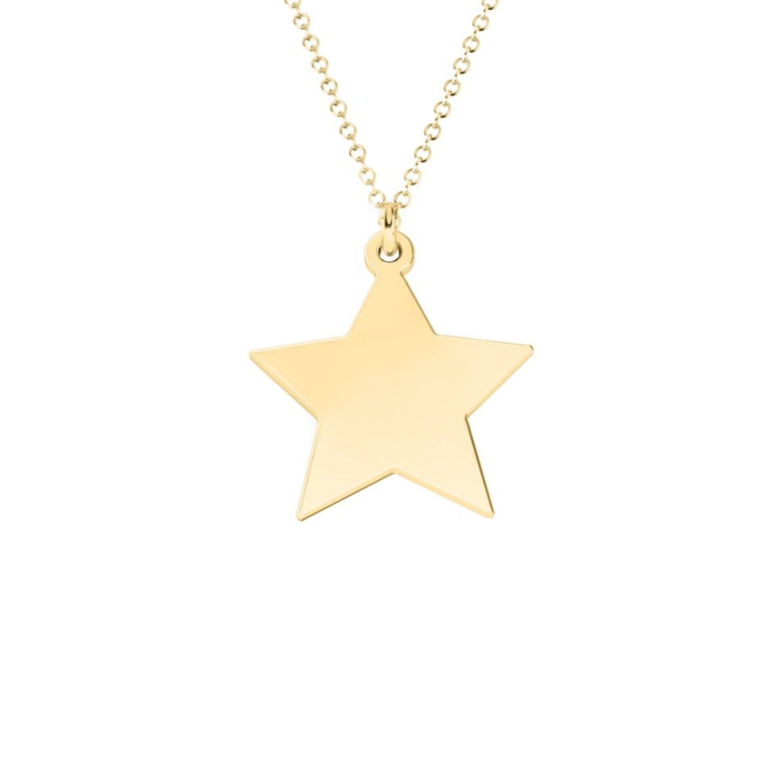 Engravable Star Necklace