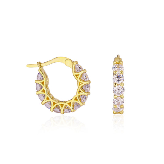 Diamanté Hoops