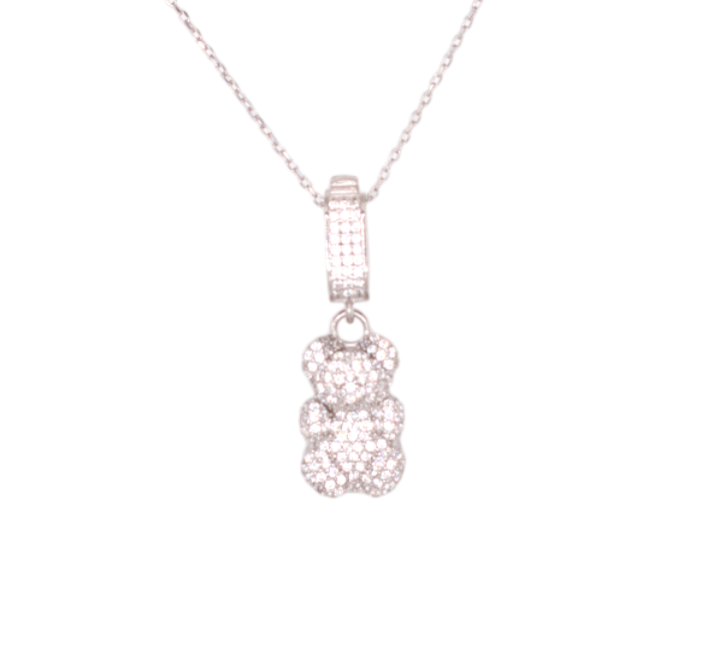 Pavé Teddy Necklace