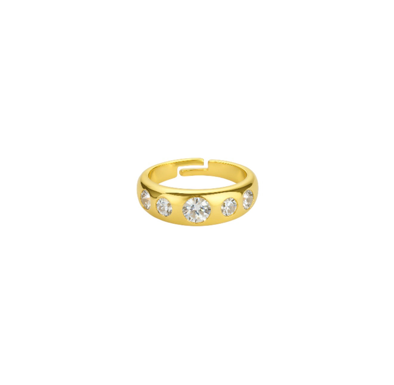 Orbit Band Ring