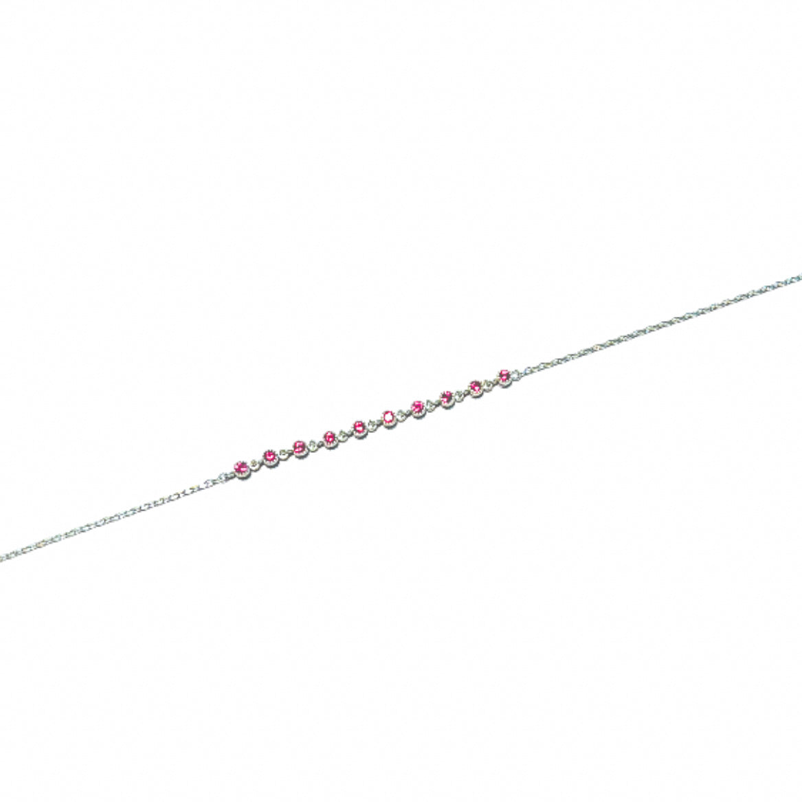 Multi Pink Circles Anklet