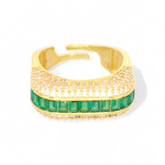 Pavé Cube Ring