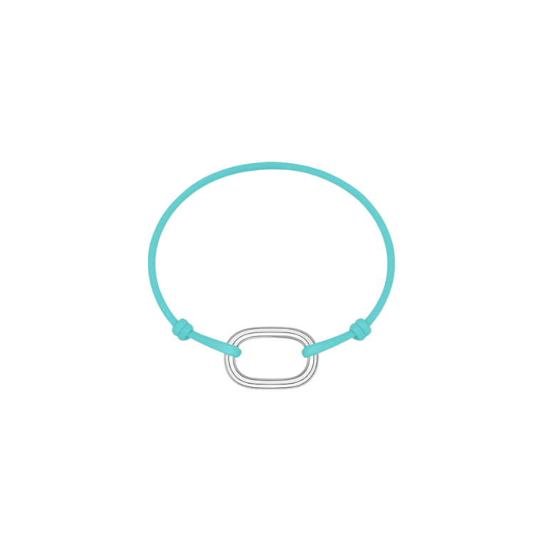 Oval Lock Cord Bracelet